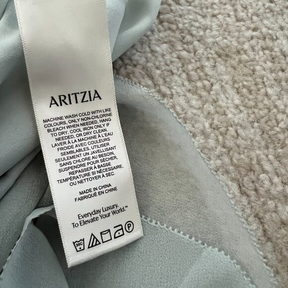 Aritzia Wilfred Twirl Pleated Pull On Midi Skirt S - Picture 7 of 8